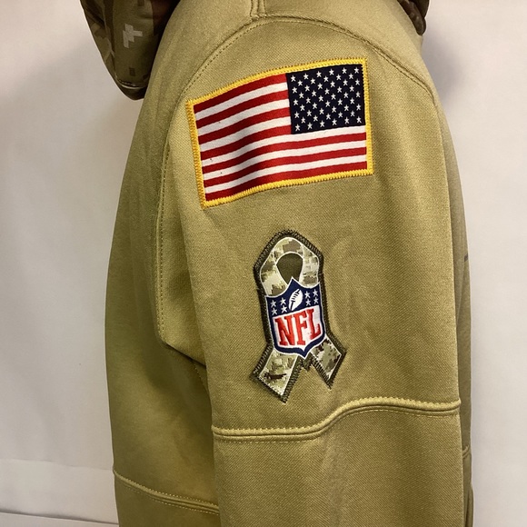 Nike Salute to Service Seattle Seahawks Hoodie size small number 3 Wilson - Picture 5 of 11